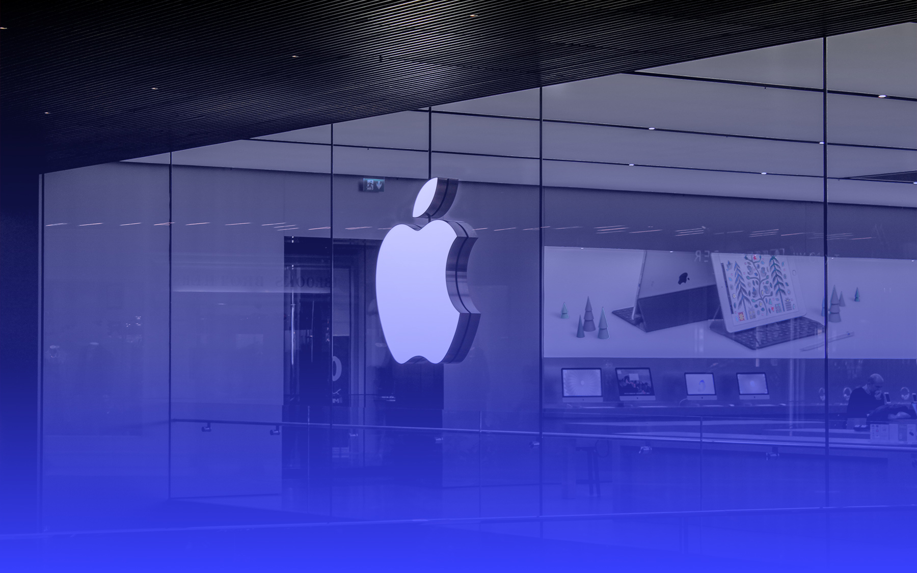 Corporate Identity Bild von Apple Logo