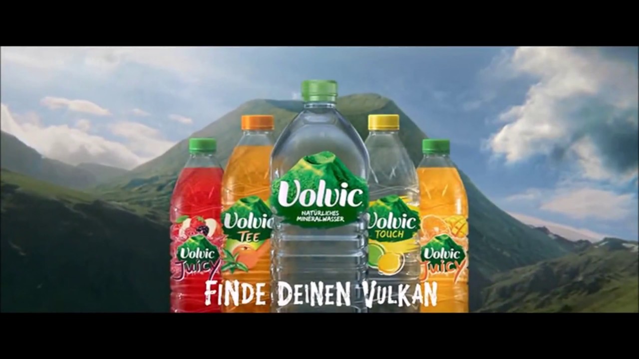 Volvic Branding Vulkan