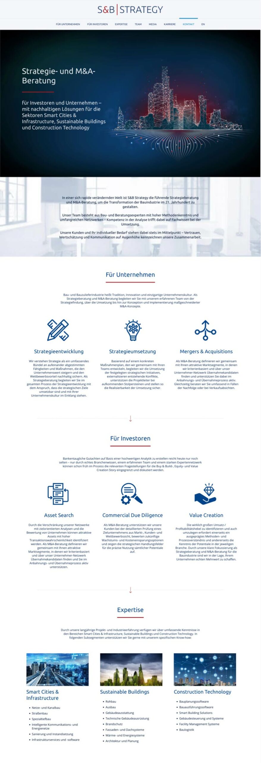 Corporate Design Agentur in München S&B Strategy Ansicht von Benchmark Design | Design Agentur München ✅