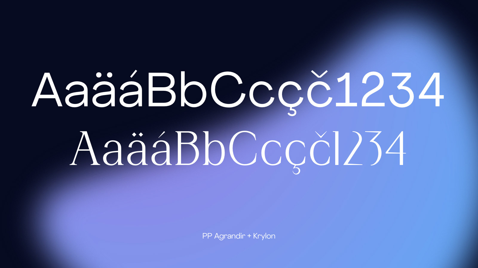 Fonts_Typo_Agrandir Branding,Communication Ansicht von Benchmark Design | Design Agentur München ✅